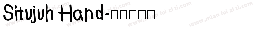 Situjuh Hand字体转换